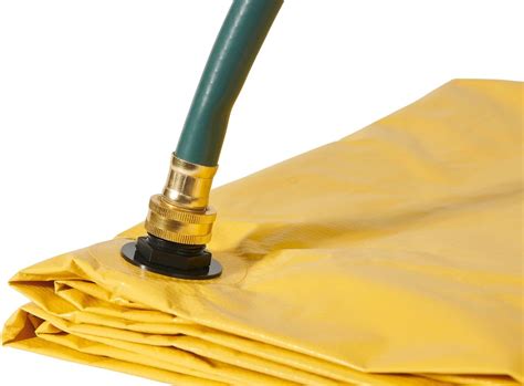 Buy Mytee Products (4 Pack) 5' x 5' Drain Tarp - Roof Ceiling Leak Drip ...