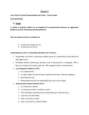 Exp8 - Multiple client-server communication(chatroom) using socket ...