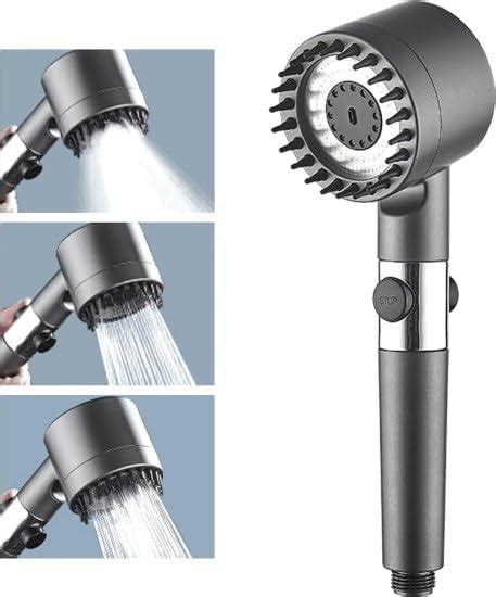 HEXAHOME Multifunctional 4 in 1 high pressure massage Handheld shower ...