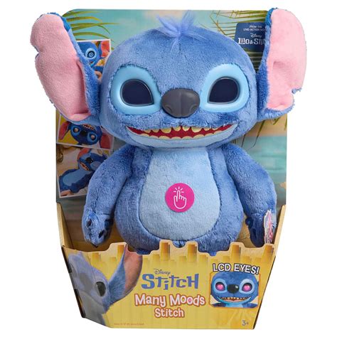 Disney Stitch: Many Moods Stitch 14" Interactive Plush — Booghe