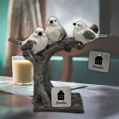 Buy Homebia Bird Statue Feng Shui Bird Animal SHowpiece Handicraft Item ...