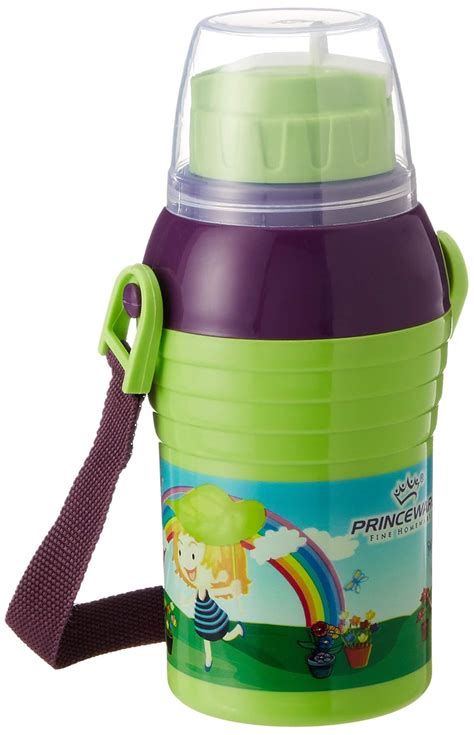 Buy Princeware Lauren Plastic Water Bottle, 450ml, Assorted Online at ...