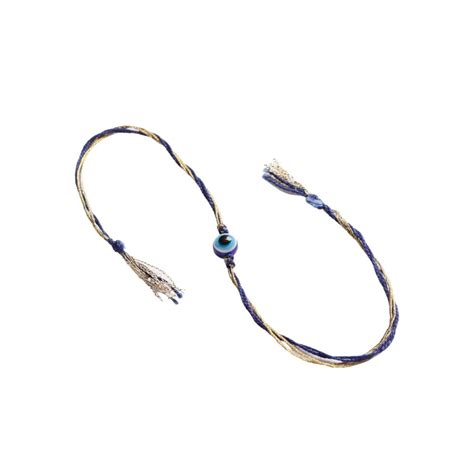 Buy Dugran By Dugristyle Blue Evil Eye Thread Rakhi with Roli Chawal Online