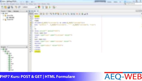 PHP7 Kurs - POST & GET