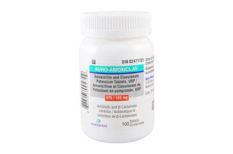 Amoxicillin Antibiotic 875 Mg