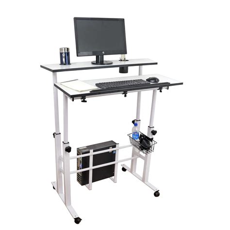 Isomars Sit/Stand Multipurpose Adjustable Table Professional Computer
