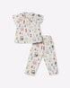 Buy White Nightsuit Sets for Girls by Nauti Kidz Online | Ajio.com