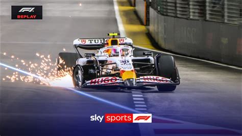 Singapore GP: Oscar Piastri tops chaotic second practice as Charles ...