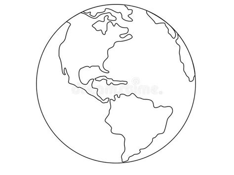 earth drawing north america