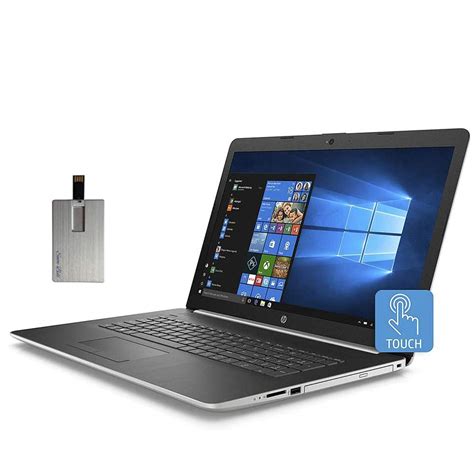 2020 HP Pavilion 17.3" HD Touchscreen Laptop Computer, Intel Quad-Core ...