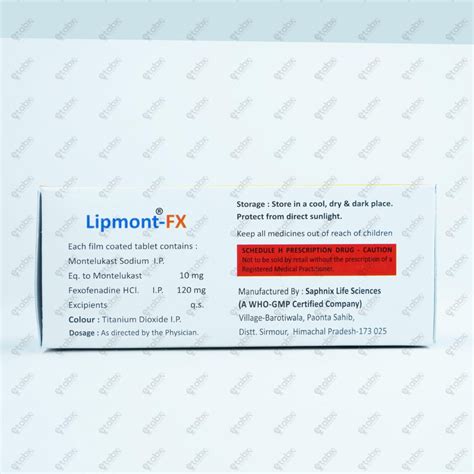 LIPMONT FX Tablet 10's – ETABX