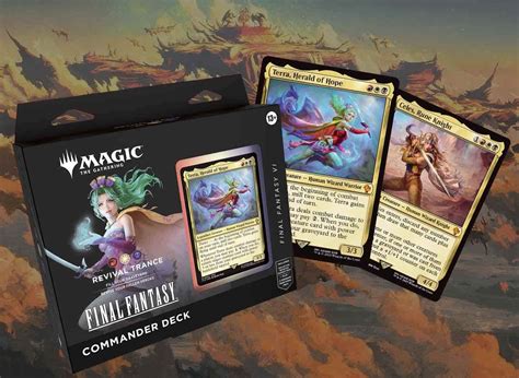 How to Upgrade All Four MTG—FINAL FANTASY Commander Precon Decks ...