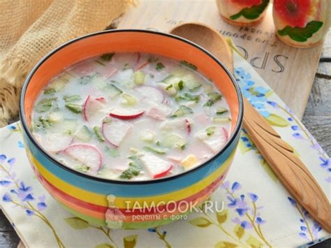 Калорийность окрошки (на квасе, на кефире, с колбасой...)