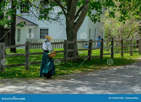 Black Creek Pioneer Village Residents Editorial Image - Image of ...