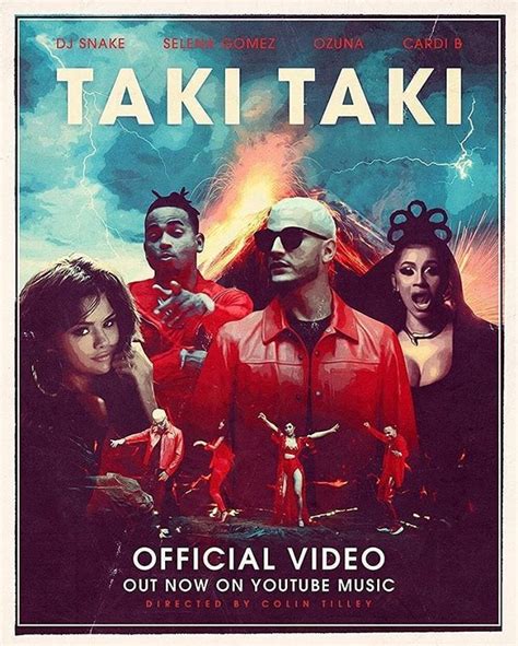Taki Taki Music Video Out Now ! @youtubemusic | via @djsnake El vídeo ...