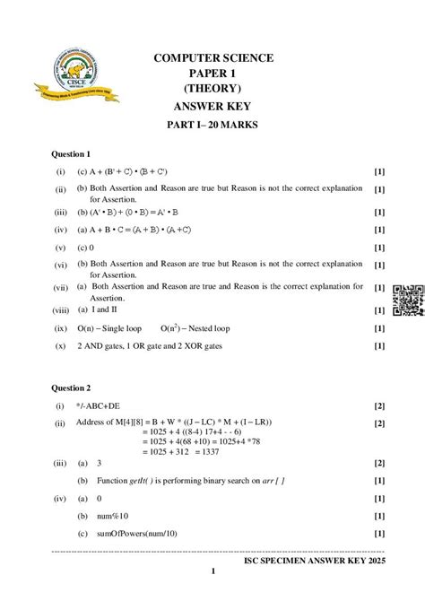 Image result for ISC Class 12 Computer Science Paper