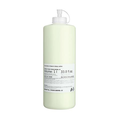 Moisturizing hand and body lotion with lemon balm and rosemary (1L)