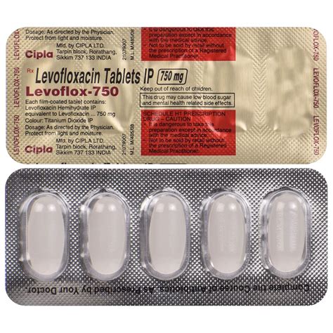 Levoflox-750 - Strip of 5 Tablets : Amazon.in: Health & Personal Care