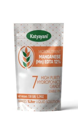 Katyayani Micronutrient Manganese (Mn) 12% - Hydroponic Nutrient 7, Hi ...