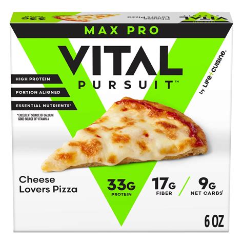 Vital Pursuit Cheese Lovers Personal Size Pizza - Shop Entrees & sides ...