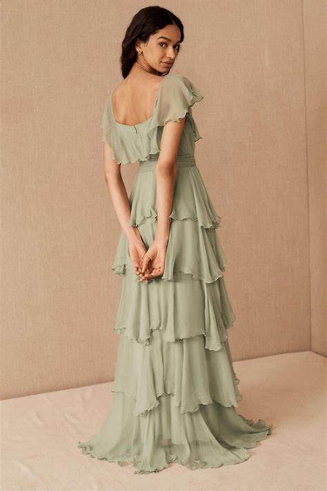 wedding guest dress green