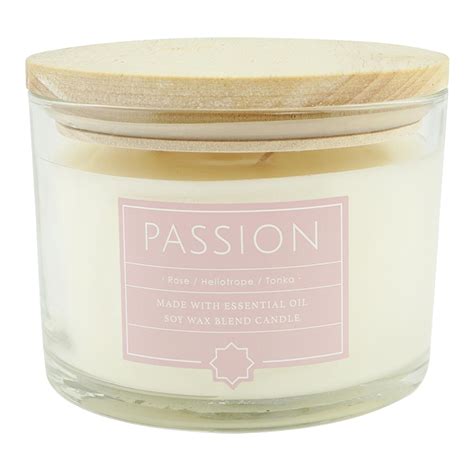 Found & Fable Passion Scented Jar Candle, 16oz