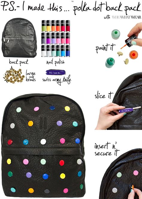 Polka Dot Backpack - Make: