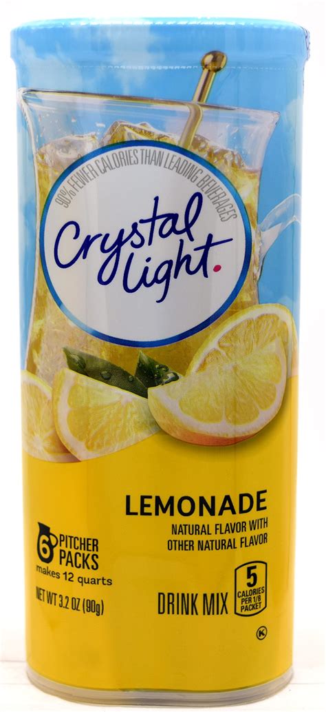 Amazon.com : Crystal Light Pink Lemonade, 2.9 oz : Grocery & Gourmet Food