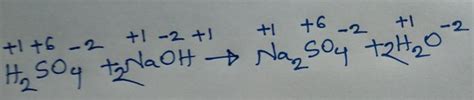 Why H2SO4+2NaOH→Na2SO4+2H2O isnt a redox reaction? - ECHEMI