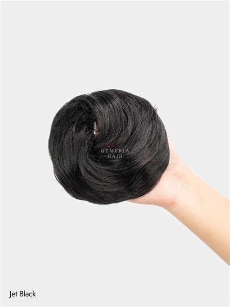 Faux Scrunchie Bun | Real Human Hair Bun | Bun Hair Extensions ...