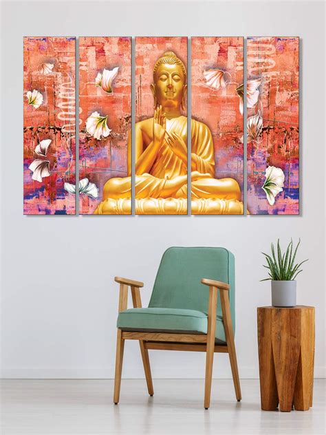 999STORE Meditating buddha painting big size for living room bedroom ...