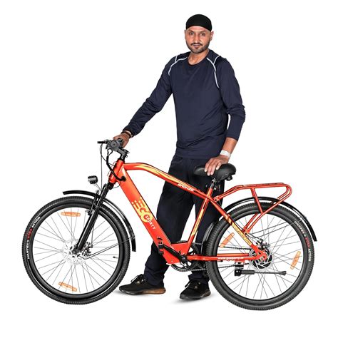 GOSPORTY Lightweight Electric Cycle with LED Display | Dual Disc Brakes ...