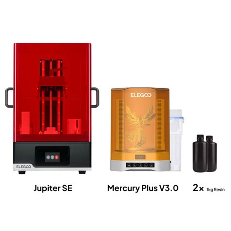 Elegoo Jupiter SE Complete Bundle–Mercury Plus V3.0 & Resin – ELEGOO US