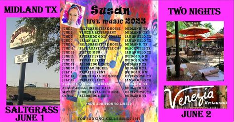 SuSan at the Saltgrass, Saltgrass Steakhouse, Midland, June 1 2023 ...