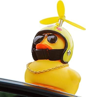 I-G Car Dashboard Decorations Funny Duck, Cute Duck with Ornaments ...