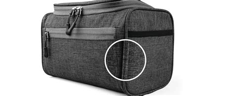 FATMUG Polyester Travel Bag -Toiletry Organizer Hanging Dopp Kit For ...