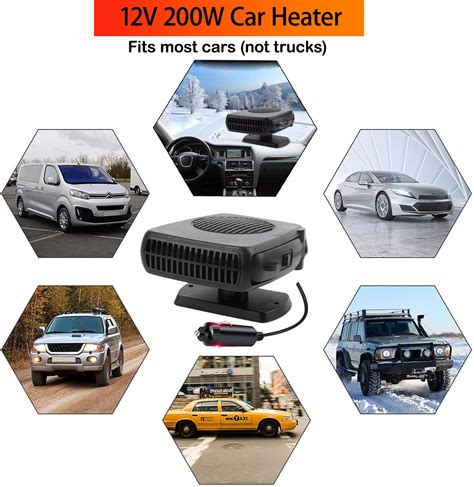 200W Car Fan Heater,2 in 1 Heating & Cooling Fan | Ubuy India