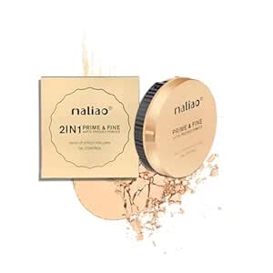 Buy Maliao Oil Control 2 in 1 Prime & Fine Matte Pressed Powder Compact ...
