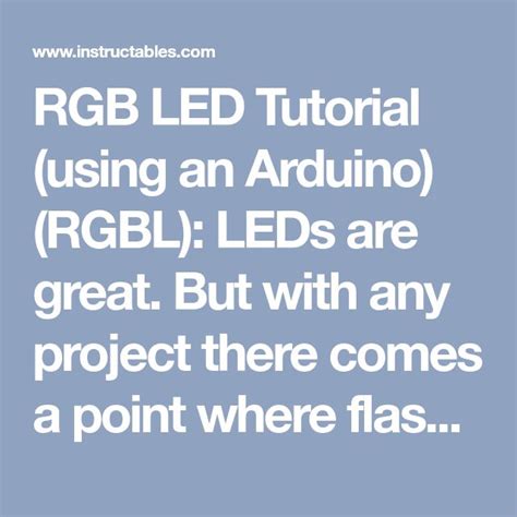 Image result for RGBW Programming Tutorial