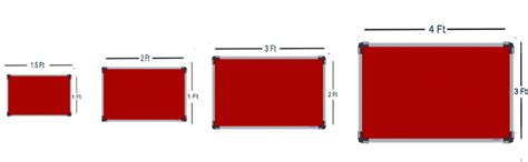 Nechams® Hexa Lite Series Fabric Notice Board, Bulletin Board for ...