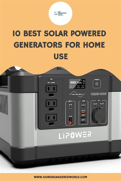 Image result for Solar Generators Portable for Home Use
