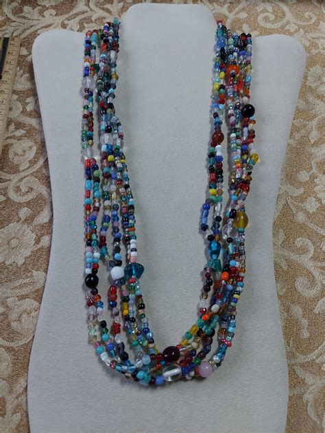 Etg100-glass Mardi Gras Beads From a New Orleans Paradelot of Three ...