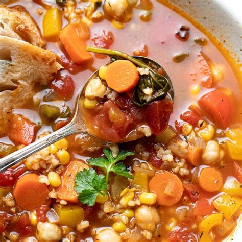 Garden Vegetable Soup Recipe (Panera Bread Copycat)