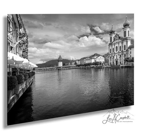 Lucerne, Switzerland Photo in Black and White: Fine Art Print, Canvas ...