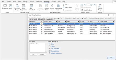 Image result for How to Create Labels in Word From Excel File