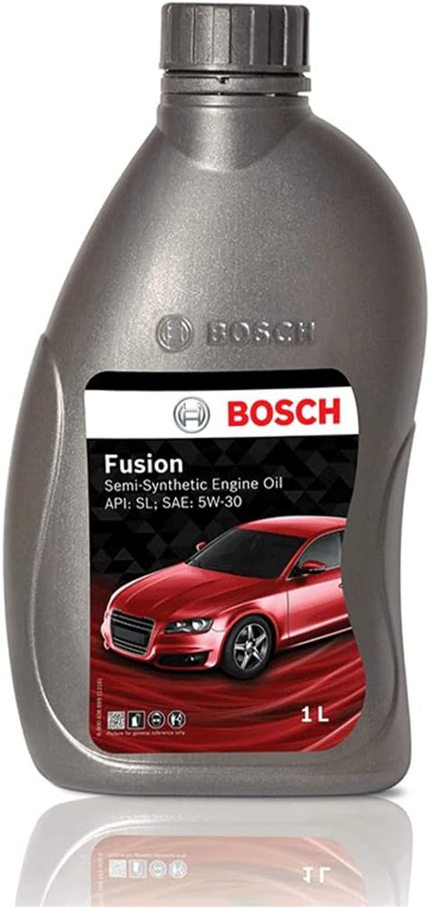 Bosch Fusion API SL SAE 5W 30 Semi Synthetic Engine Oil for Passenger ...