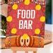 Buy Food Bar Signs, Wedding Food Stall Signs, Indian Wedding Decor ...