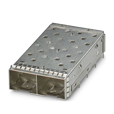 FOC-CON:SFP/SFP+:20AU:SMT - PCB connector - 1334224 | Phoenix Contact