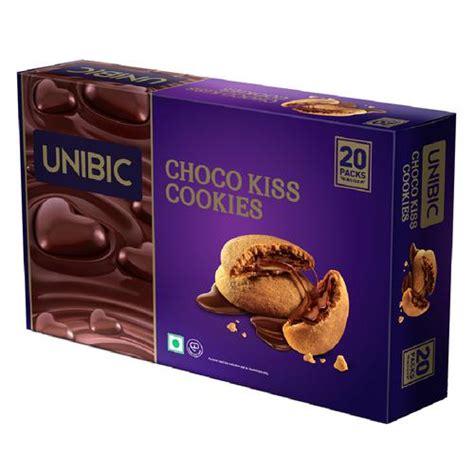 UNIBIC Centre Filled-Choco Kiss Cookies, 250 g – Fetch N Buy