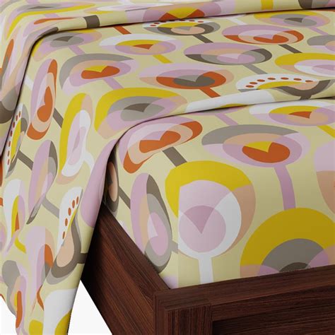 Buy STELLAR HOME Lilly Cotton 104TC Printed 3Pcs King Fitted Bedsheet ...